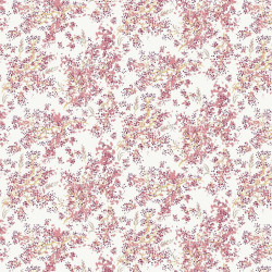 Printed Popelin SAICHU White / Pink Multicolored